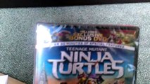 Teenage Mutant Ninja Turtles 2014 movie dvd unboxing