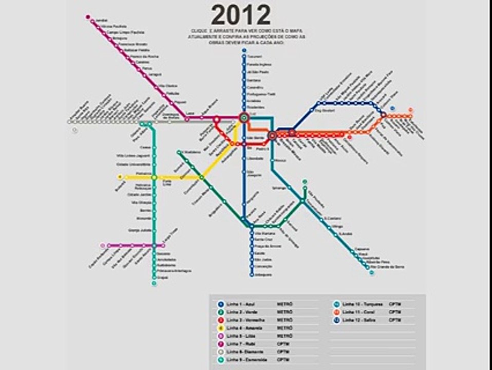 COM ALCKMIN NENHUMA OBRA DE TREM E METRÔ É ENTREGUE NO PRAZO