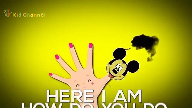 Finger Family Mickey Mouse Nursery Rhyme Songs | By Kid Channel | Kids and Childs
