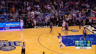 Steph Curry Drains from Half-Court