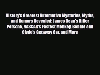 Download Video: Download History's Greatest Automotive Mysteries Myths and Rumors Revealed: James Dean's Killer