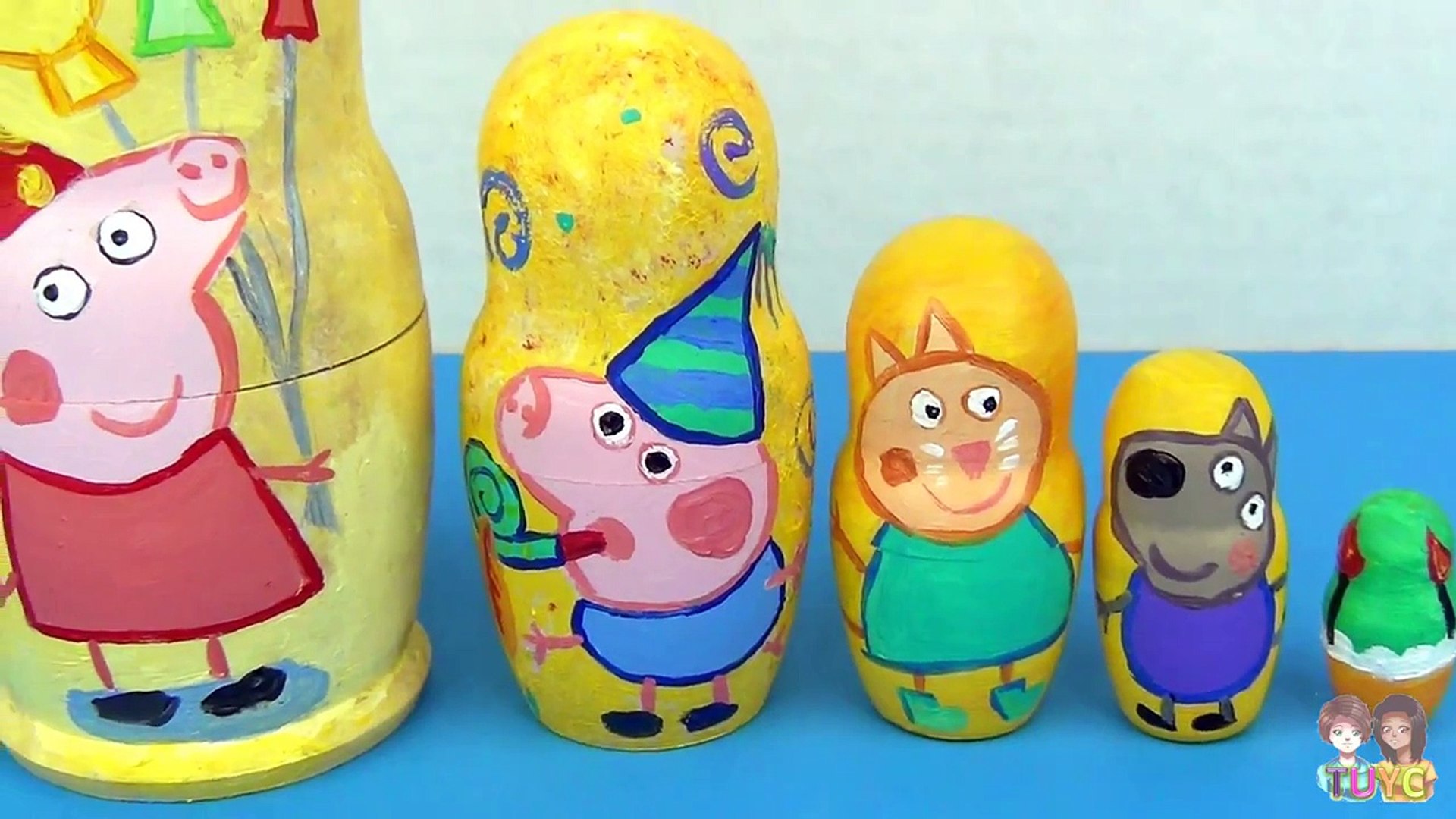 bubble guppies nesting dolls