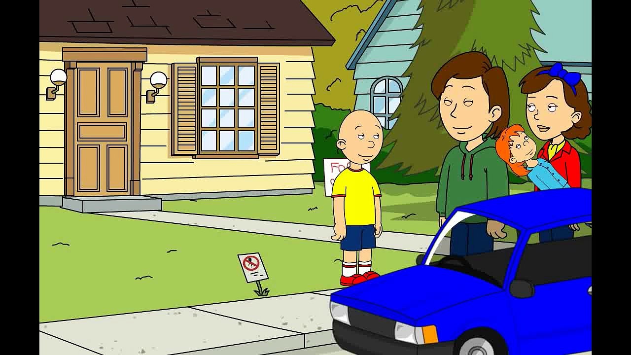 Caillou calls Mr. Hinkle Grandpa and gets Grounded