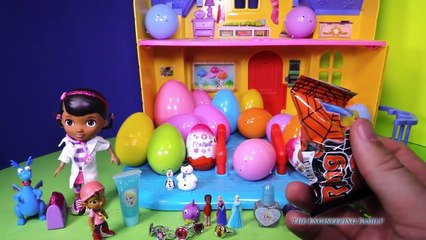 DOC MCSTUFFINS Disney Junior Doc McStuffins Surprise Eggs Disney Doc McStuffins Surprise Video