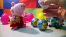 Свинка Пеппа Чупа Чупс яйца с сюрпризом Свинка Пеппа Открываем яйца с сюрпризом