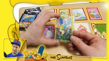 The Simpsons SPRINGFIELD Collection 4 Sticker Unboxing