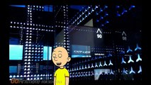 Caillou jumps off the top of Burj Khalifa and gets Grounded BIG TIME!