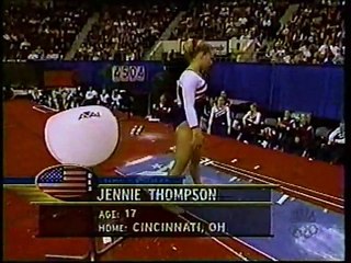 Jennie Thompson - 1999 International Team Championships - Vault