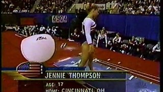 Jennie Thompson - 1999 International Team Championships - Vault