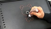 Pancake Art - Rilakkuma Teddy Bear | リラックマ | 리락쿠마 by Tiger Tomato