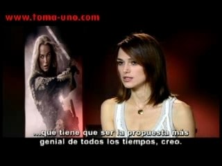 Piratas del Caribe 3 - Keira Knightley