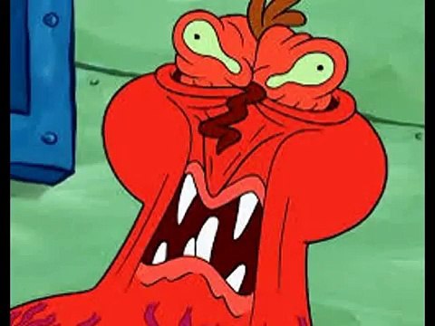 mr krabs face freeze make you laugh