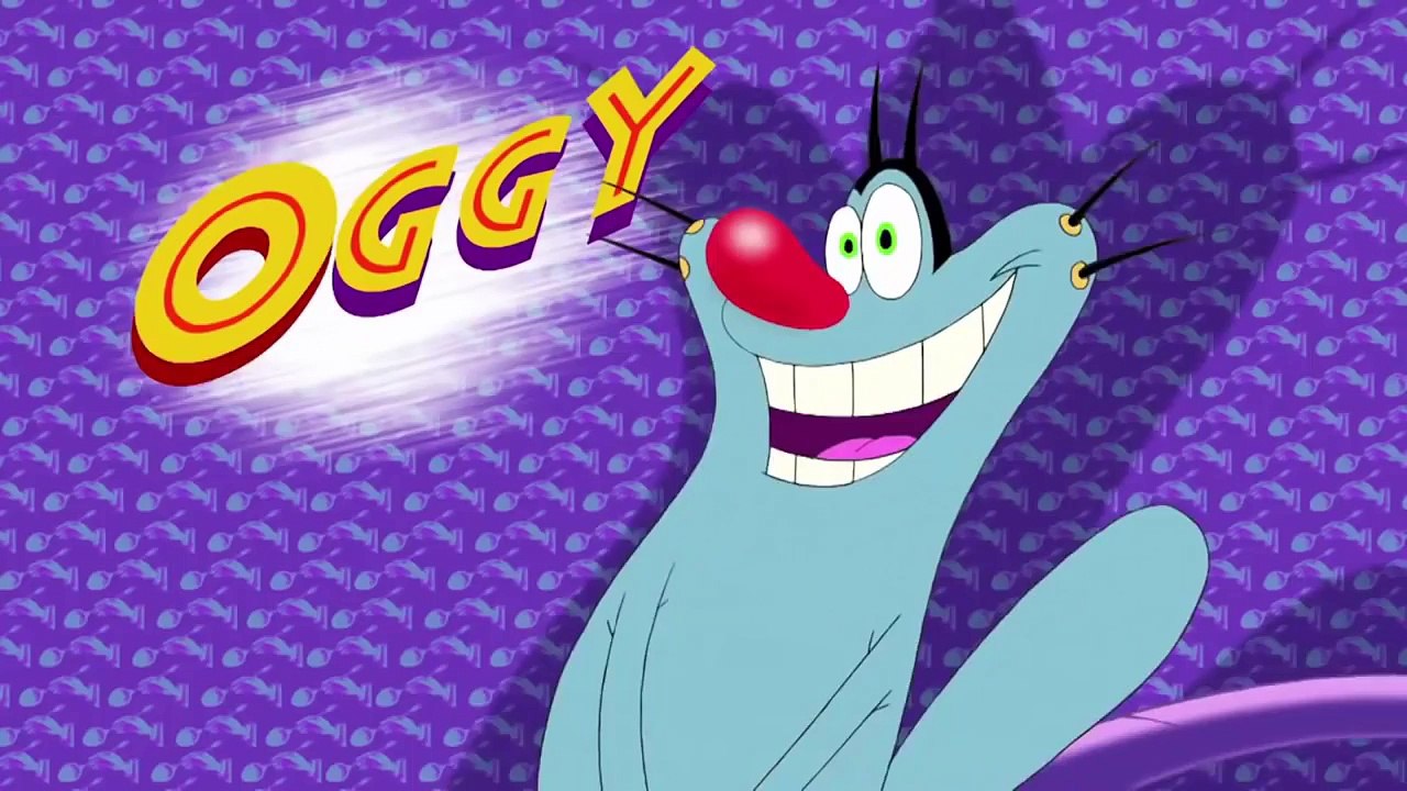 Oggy i karaluchy - intro [miał, miał, miał]