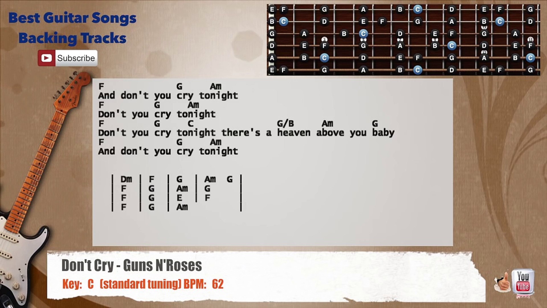 Guitar Flash 3 - Don't Cry - Guns N' Roses Expert Record 21994 Top 1 