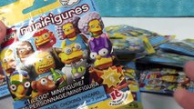 Lego Simpsons Series 2 Mini Figures Minifigs Opening Unboxing Toy Review