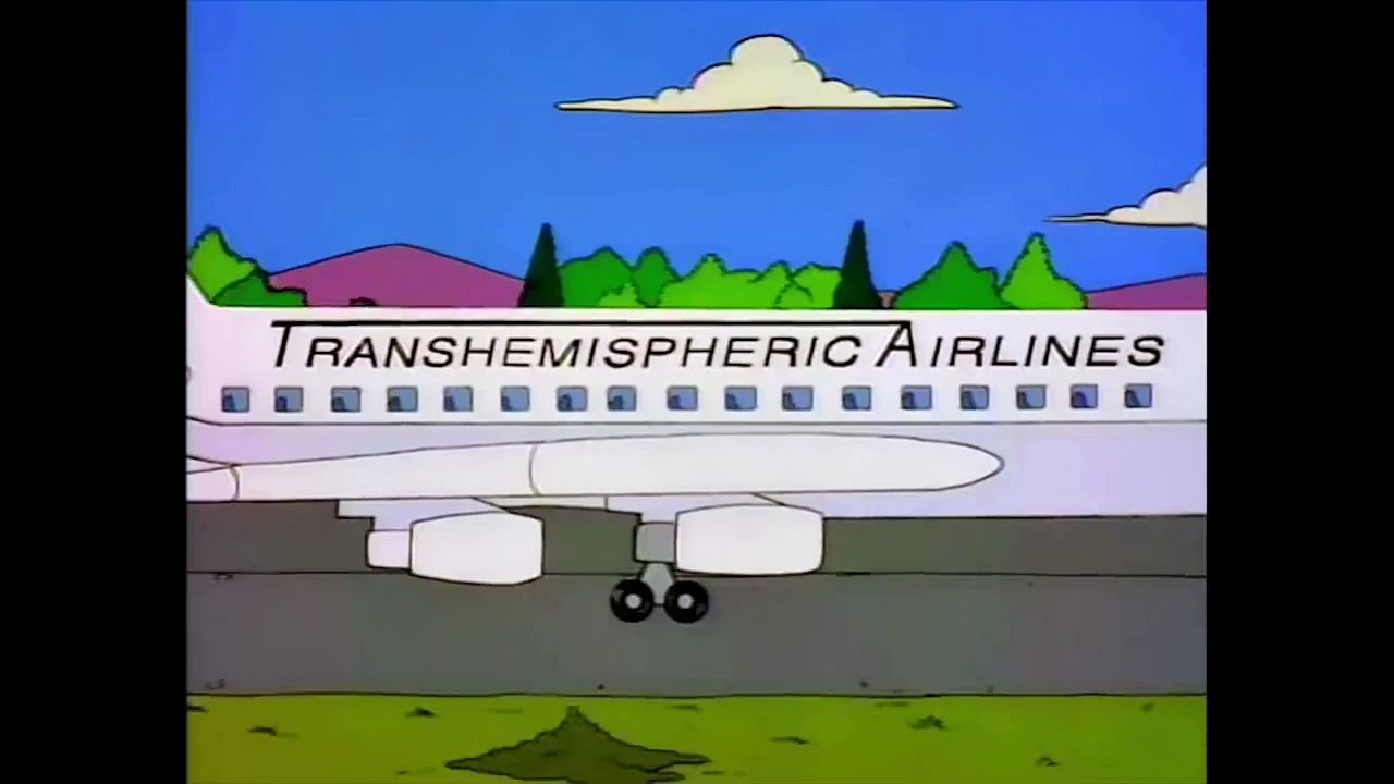 The Simpsons visit Australia