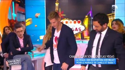 L'explosion de joie de Matthieu Delormeau qui part pour Las Vegas