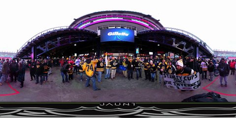 Virtual 360 degree tour of the 2016 Bridgestone NHL Winter Classic