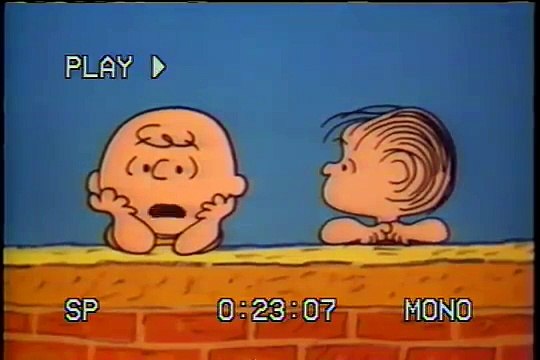 Closing To Its The Great Pumpkin, Charlie Brown 1988 VHS