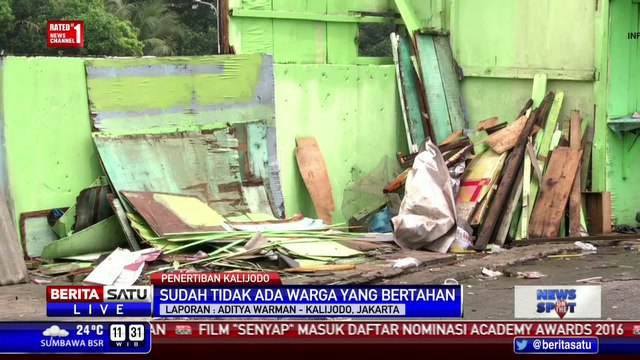 Kalijodo Sudah Dikosongkan Warganya