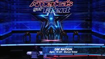 DM Nation- See Female Hip-Hop Dance Crew's Cool Moves - America's Got Talent 2015