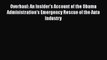 Book Overhaul: An Insider's Account of the Obama Administration's Emergency Rescue of the Auto