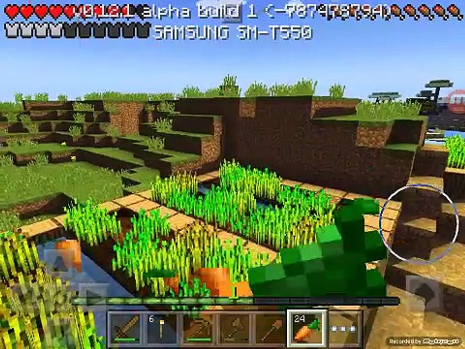 Minecarft pocket editon Bölüm #2 (Shader mod) İlginç mi ilginç  bir köy ????