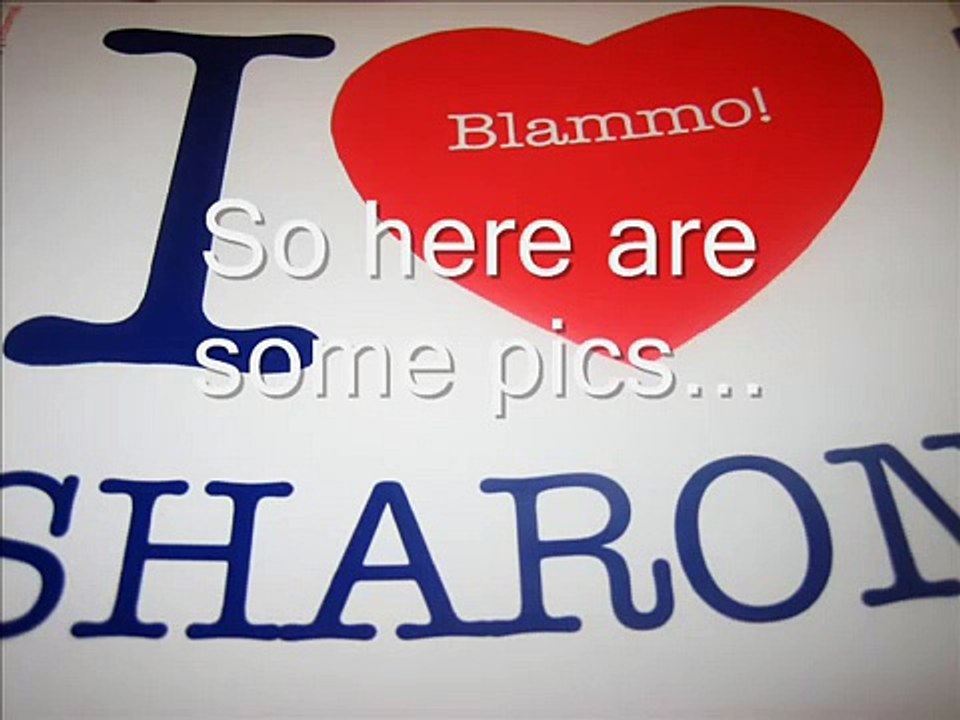 BLAMMO! Sharon Wilson from the I Heart Sharon EP