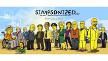 Breaking Bad Characters Drawn As The Simpsons