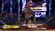 WWE 2k16 - The Rock & Roman Reigns vs.Triple H & Sheamus Tornado Tag Team Extreme Rules 2015