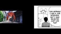 One-Punch Man Ep.1 - Anime/Manga Comparison