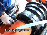 Adjust the rolling diameter of rebar threading rolling machine
