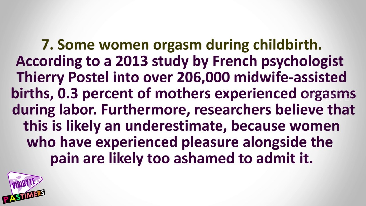 10 Fascinating Orgasm Facts