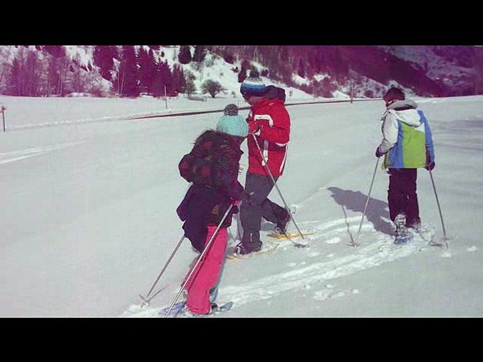 raquettes et ski de fond au col d'ornon'