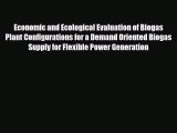 [PDF] Economic and Ecological Evaluation of Biogas Plant Configurations for a Demand Oriented