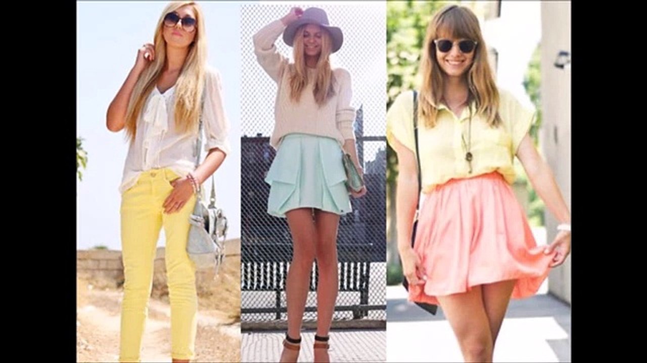 TENDENCIAS EN MODA 2016 - OUTFITS PRIMAVERA VERANO