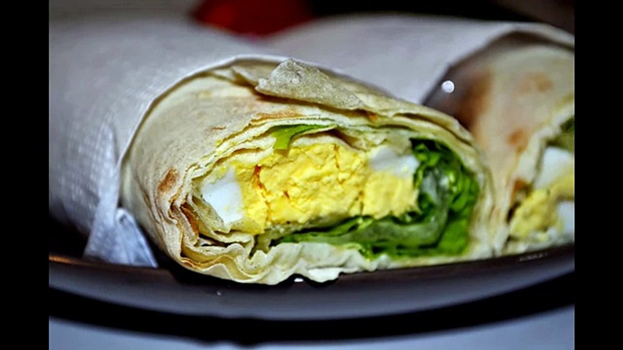 Лаваш с яйцом