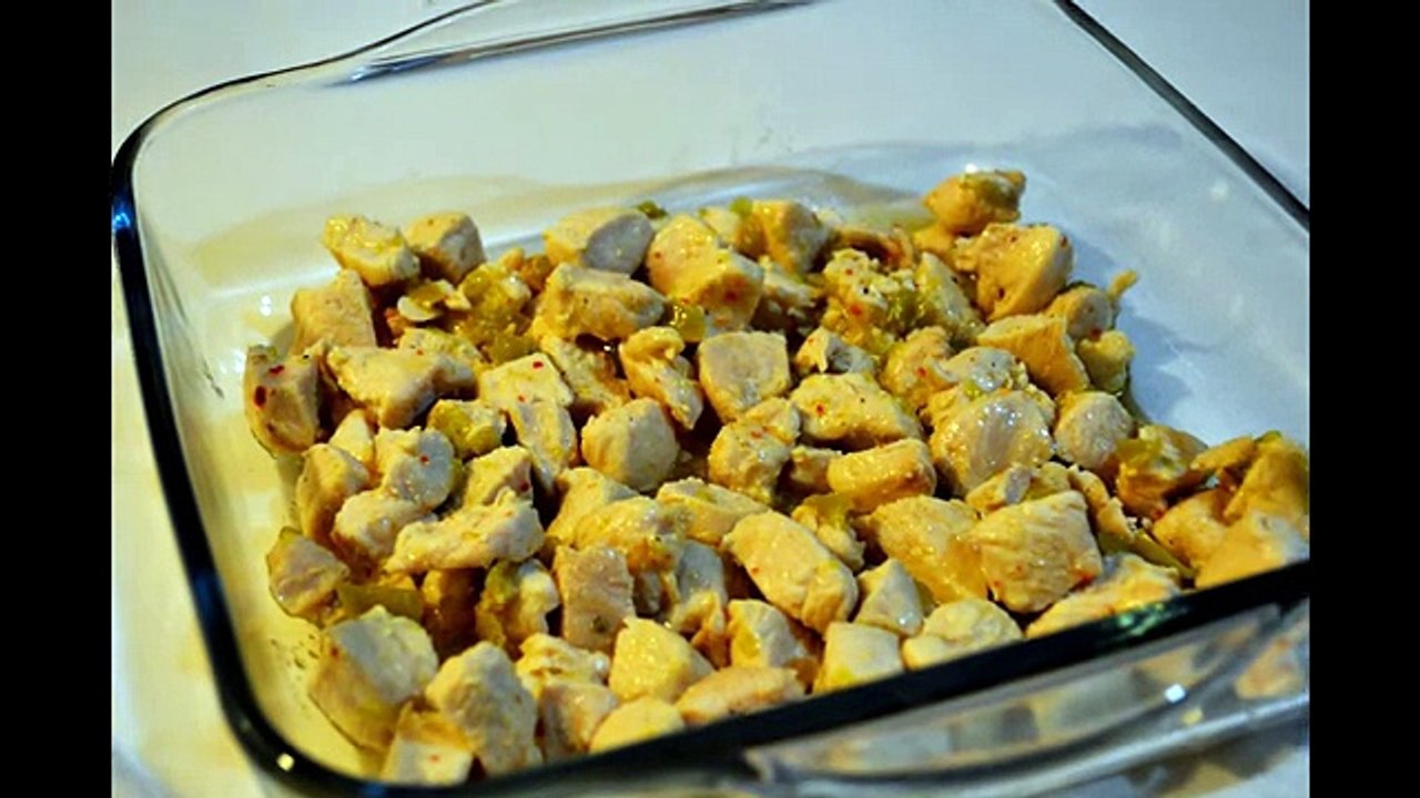 Куриная грудка на огне ( Tavuk kavurma)