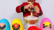 Power Rangers Megaforce Play Doh Surprise Eggs Opening Fun With Red Ranger Ckn Toys