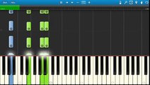 Nicki Minaj - Grand Piano - Piano Tutorial - Synthesia - How To Play