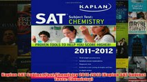 Download PDF  Kaplan SAT Subject Test Chemistry 20112012 Kaplan SAT Subject Tests Chemistry FULL FREE