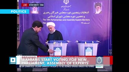 Iranians start voting for new parliament, Assembly of Experts