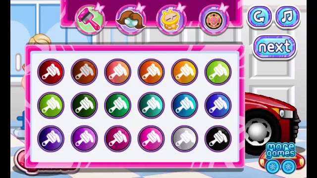 Барби на автомойке. Машины. Машинки на автомойке. Развивающий мультик. красим и тюнингуем