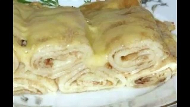 Блинчики с сыром
