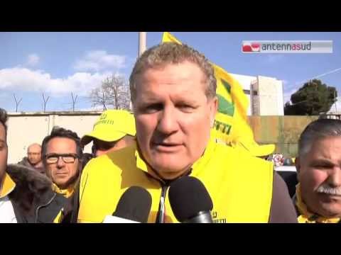 Tg Antenna Sud - Blitz Coldiretti al porto di Bari, grano contaminato