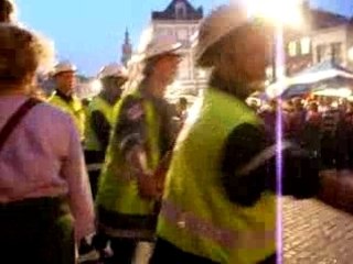 Doudou 2007:La retraite au flambeau prés du piétonnier