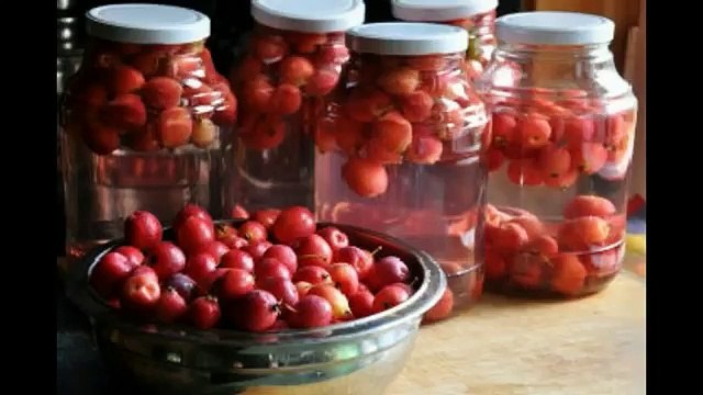 Компот из райских яблок на зиму