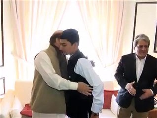 The Prime Minister Meets With Mr. Anwarullah Afridi, a Cancer Patient, Mr. Anwarullah
