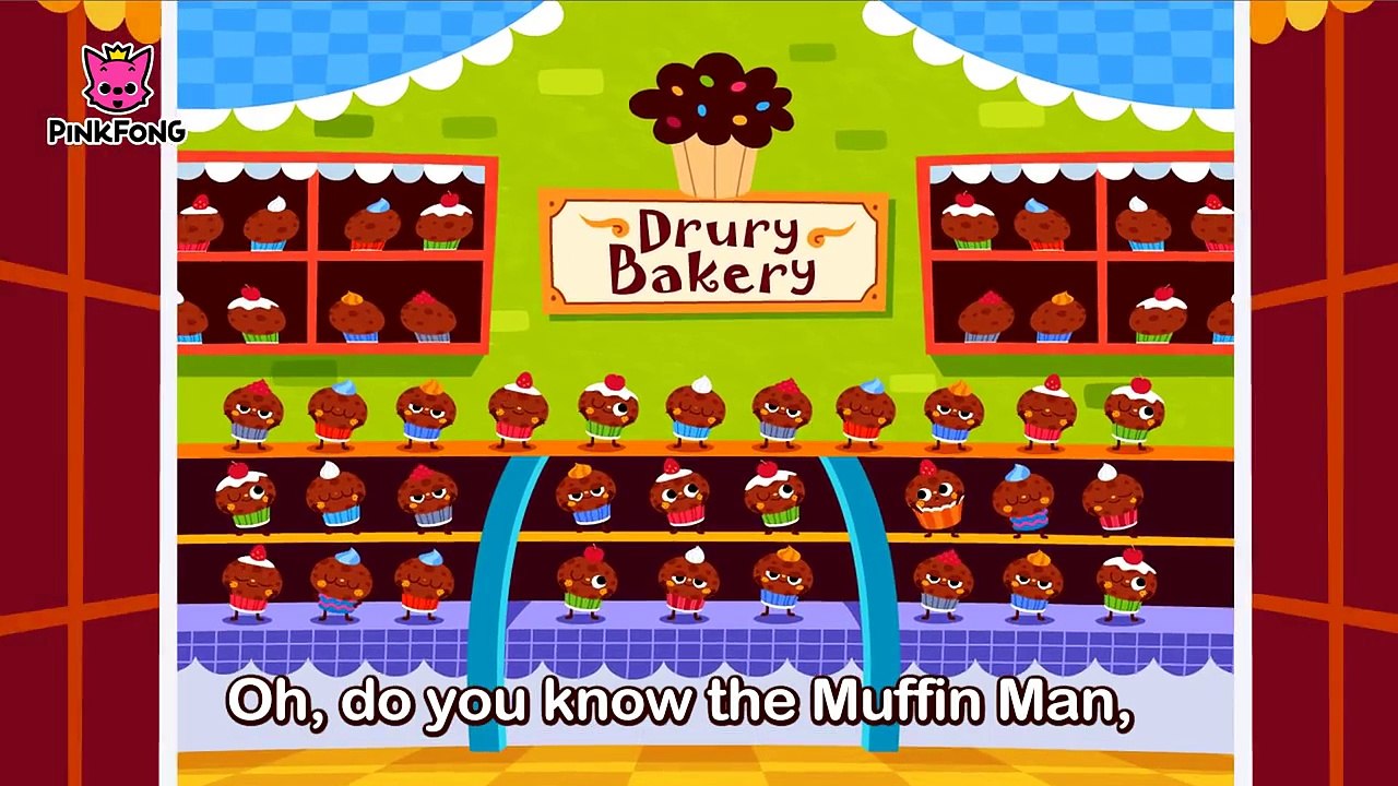 The Muffin Man | Mother Goose | Nursery Rhymes | PINKFONG Songs for Children