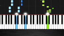 Avicii - Wake Me Up - EASY Piano Tutorial by PlutaX - Synthesia